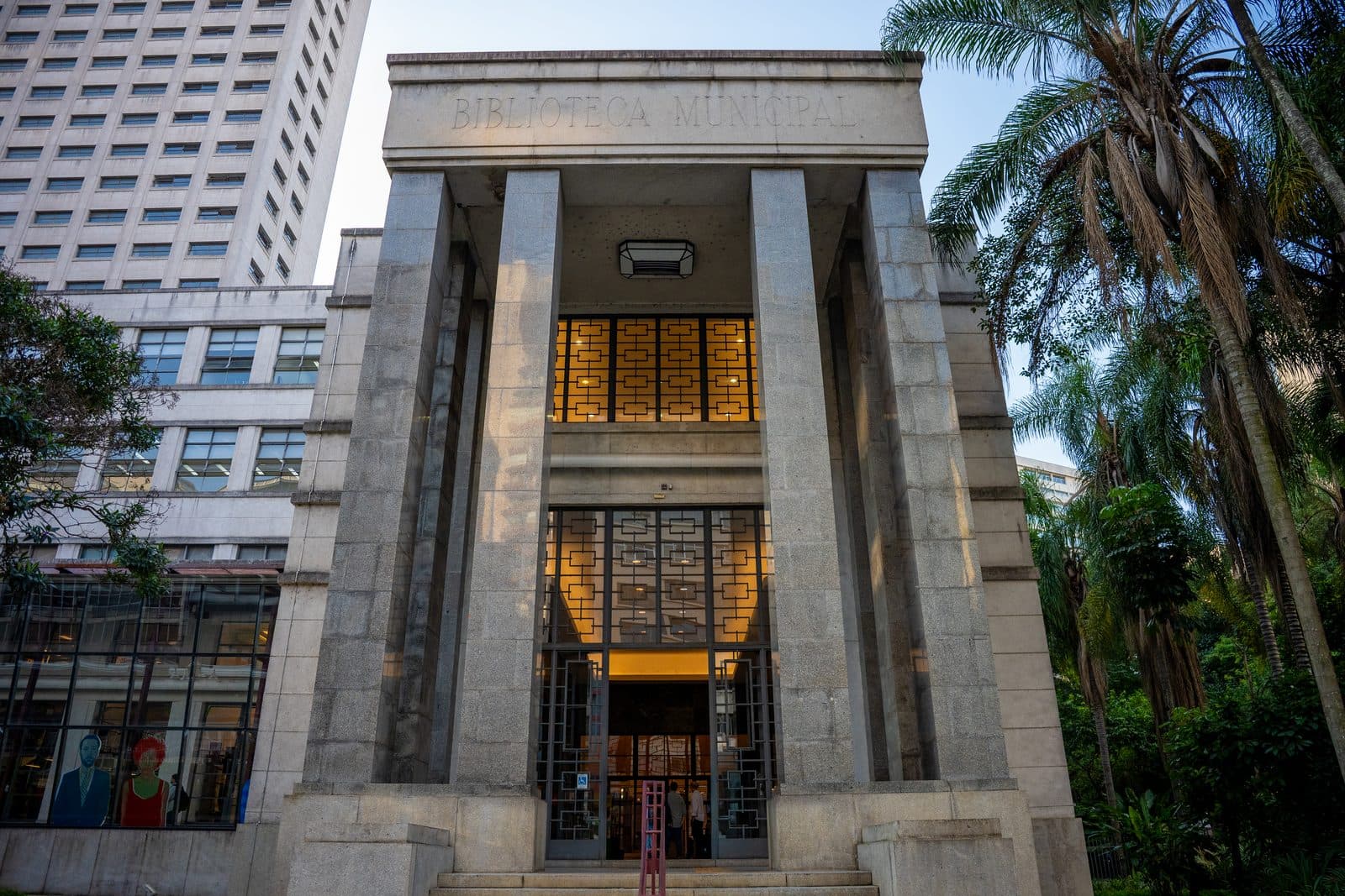 Biblioteca Mário de Andrade, no centro de São Paulo